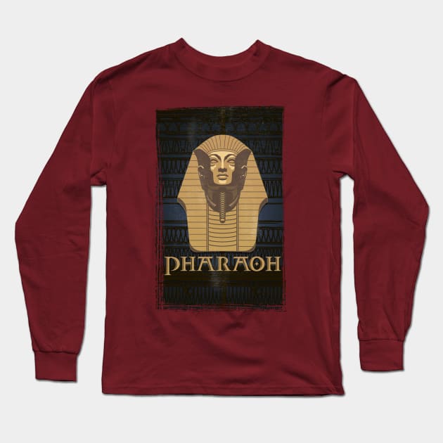 Pharaoh Long Sleeve T-Shirt by BYVIKTOR